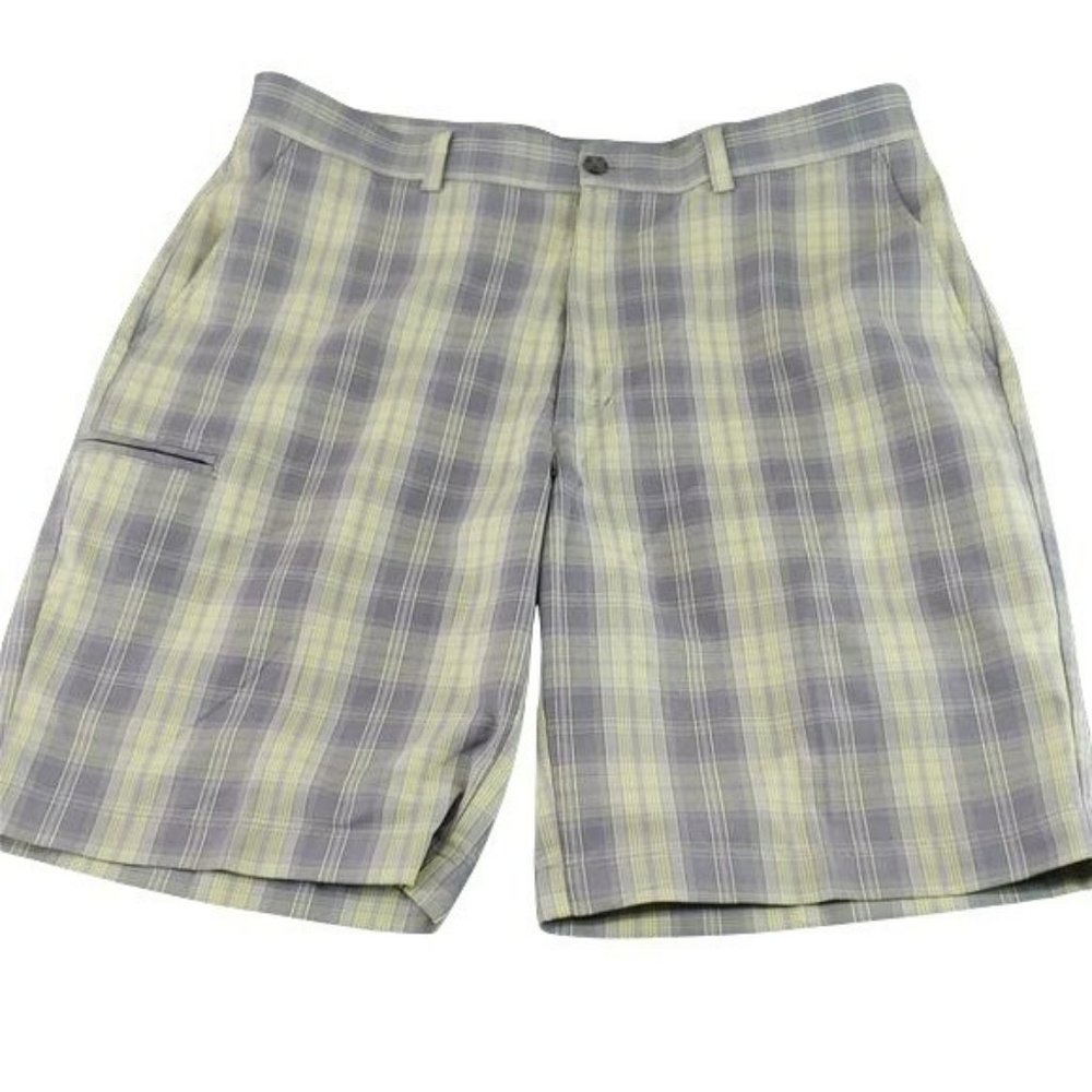 Grand Slam Plaid athletic golf w 34 shorts